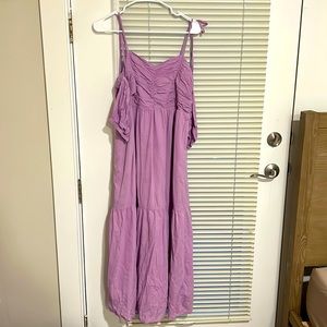 Purple dress!  Too big on me